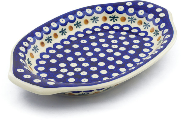 Platter with Handles 12"