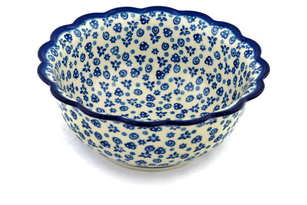 Scalloped Bowl 8"