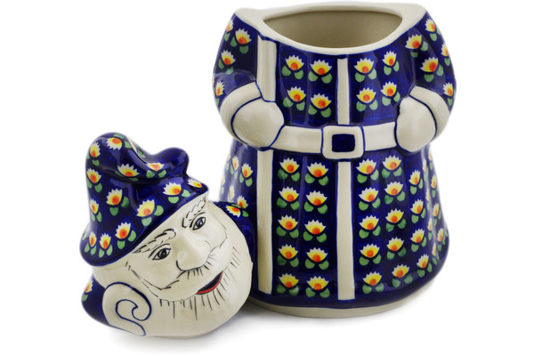 Santa Shaped Jar 13"