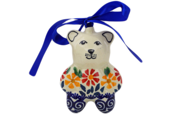 Teddy Bear Ornament 3"