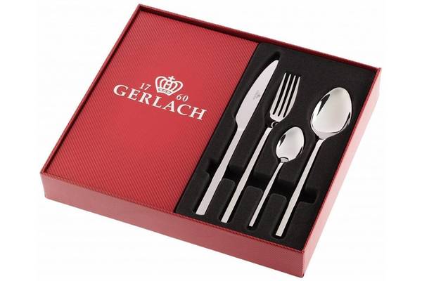 Gerlach 24 Piece Stainless Steel Flatware Set