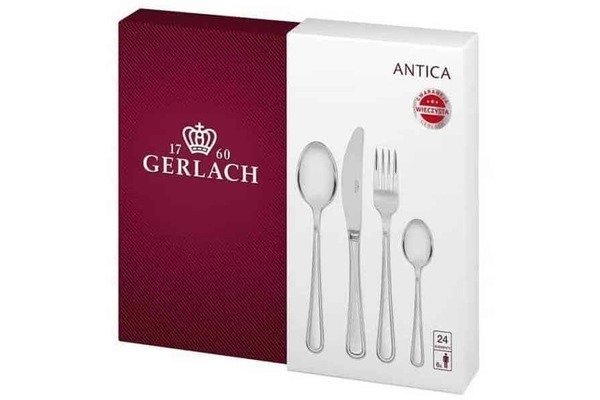 Gerlach 24 Piece Stainless Steel Flatware Set