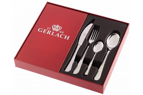 Gerlach 24 Piece Stainless Steel Flatware Set