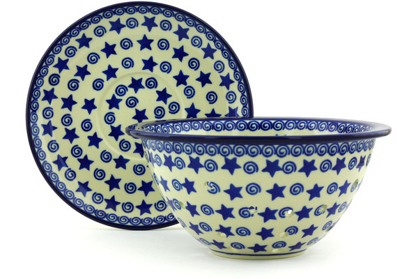 Colander with Plate 8"