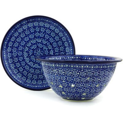 Colander with Plate 8"