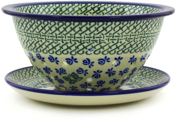 Colander with Plate 8"