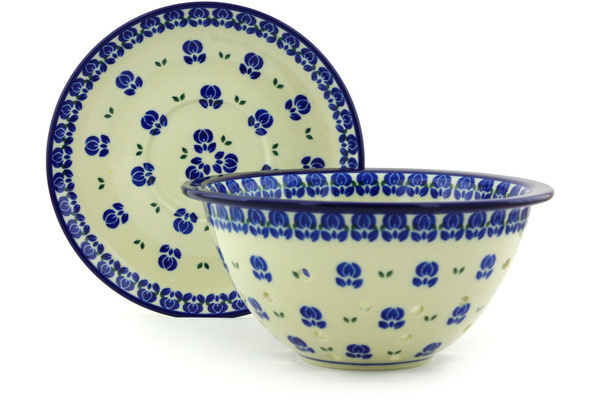 Colander with Plate 8"