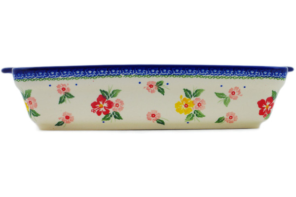 Rectangular Baker with Handles 15"