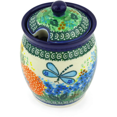 Jar with Lid with Opening 5"