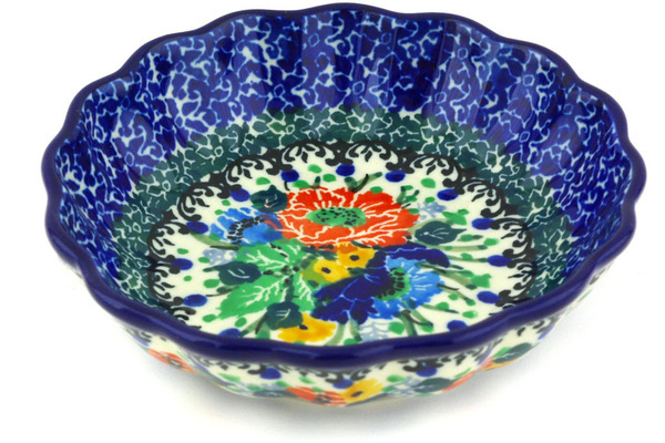 Scalloped Fluted Bowl 5"