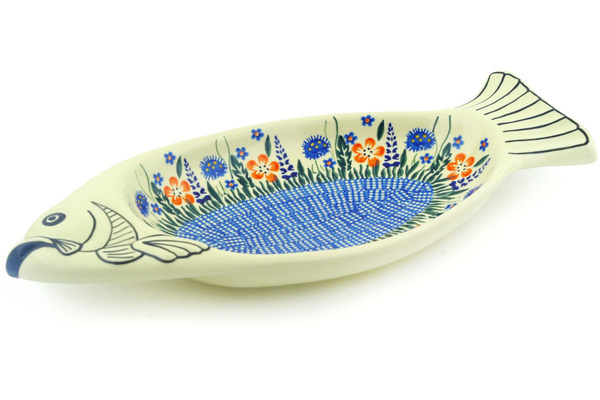 Fish Shaped Platter 15"