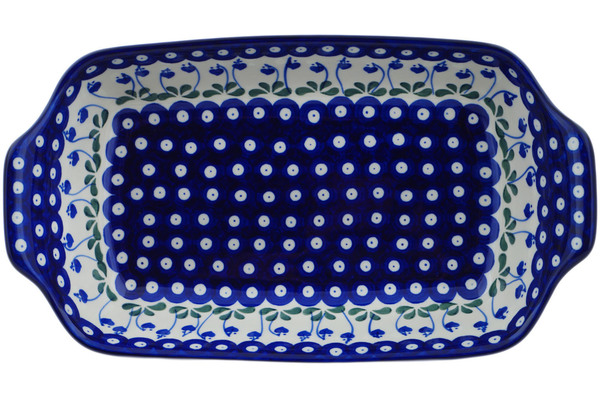 Rectangular Baker with Handles 14"