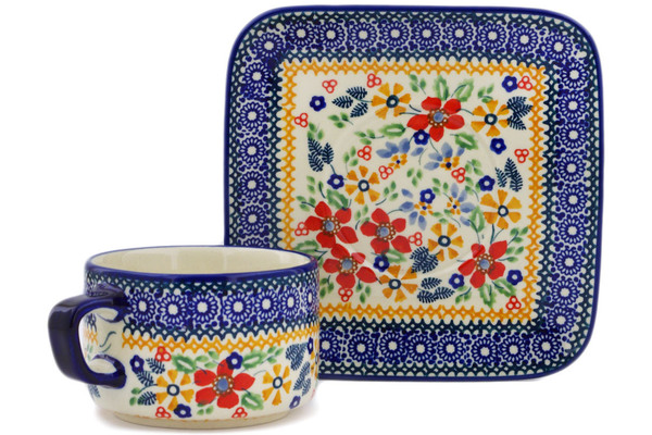 Cup with Saucer 9 oz