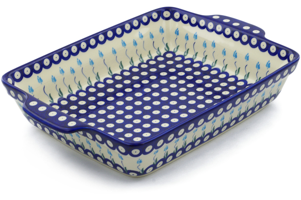 Rectangular Baker with Handles 15"