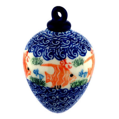 Christmas Ball Ornament 4"