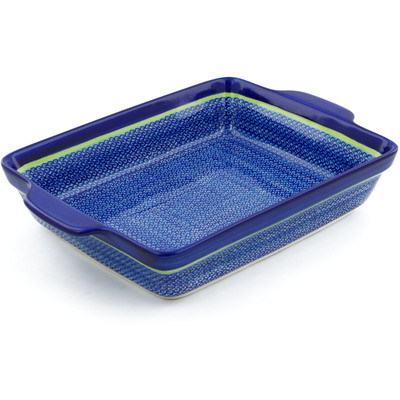 Rectangular Baker with Handles 15"