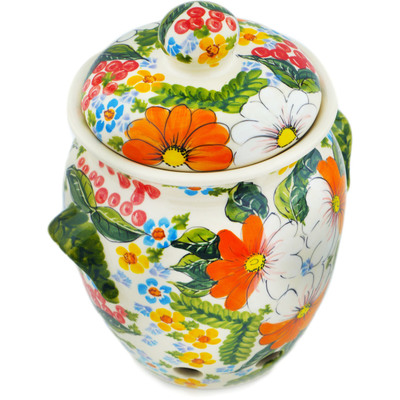 Garlic and Onion Jar 8"