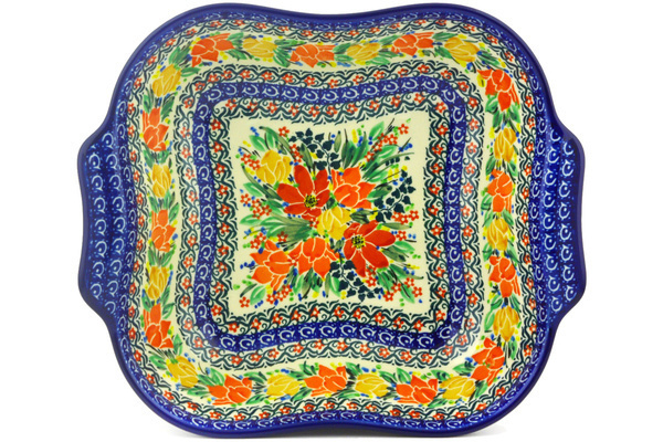 Square Baker with Handles 11"