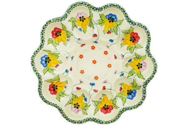Egg Plate 11"