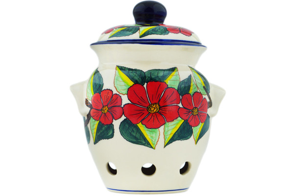 Garlic and Onion Jar 8"