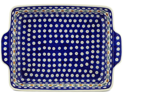 Rectangular Baker with Handles 15"