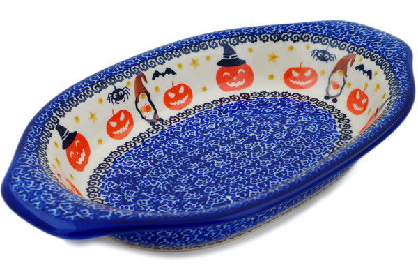 Platter with Handles 13"