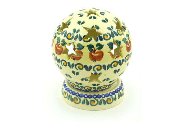 Globe Shaped Candle Holder 5"