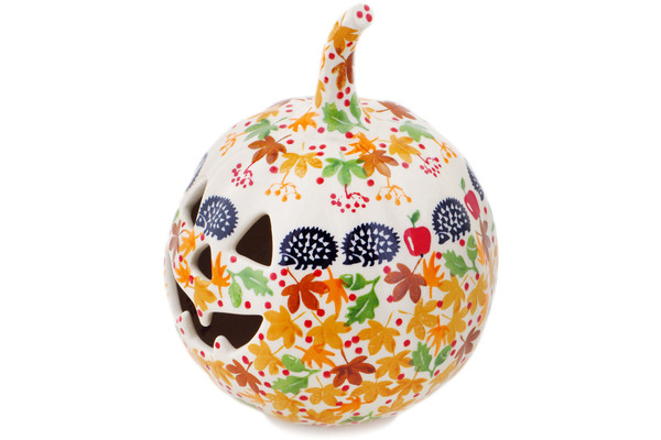 Jack O Lantern Candle Holder 6"