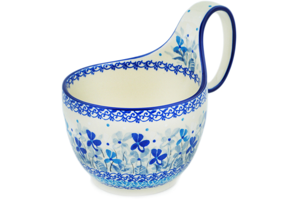 Bowl with Loop-Handle 6"