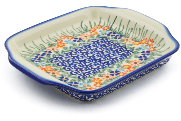 Tray with Handles 8"