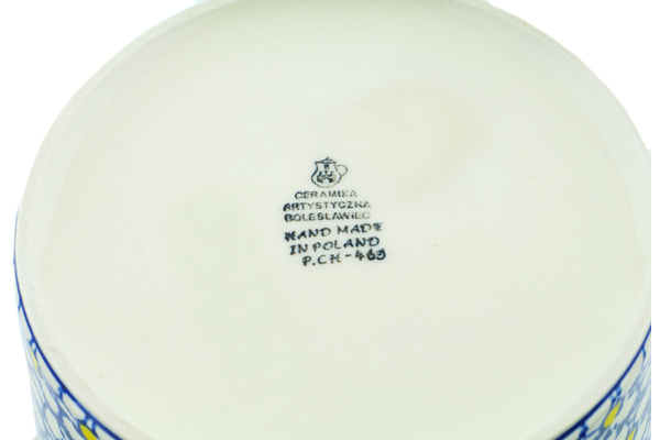 Jar with Lid and Handles 11"