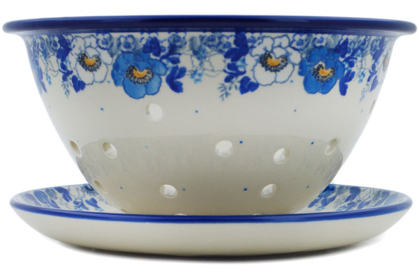 Colander with Plate 8"