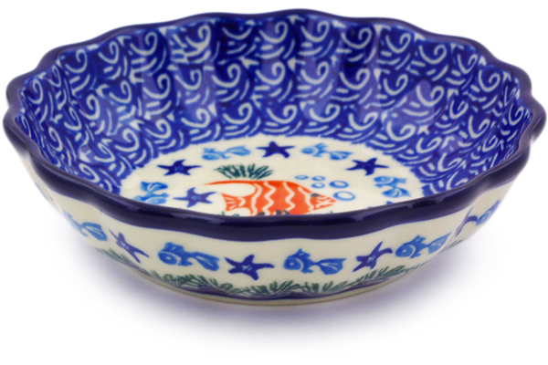 Scalloped Fluted Bowl 5"