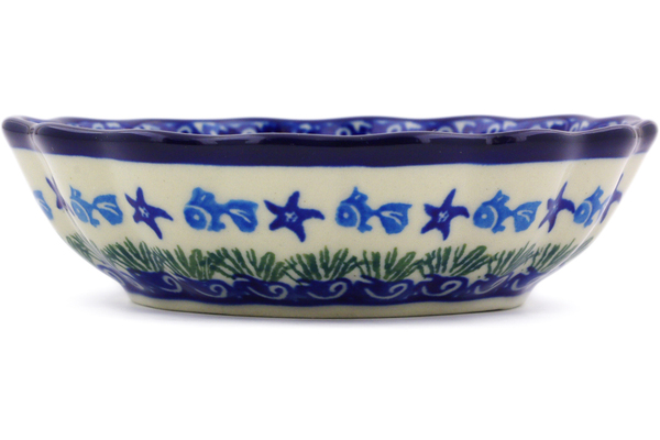 Scalloped Fluted Bowl 5"