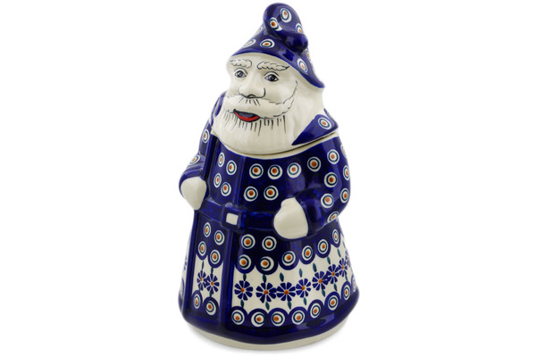 Santa Shaped Jar 13"