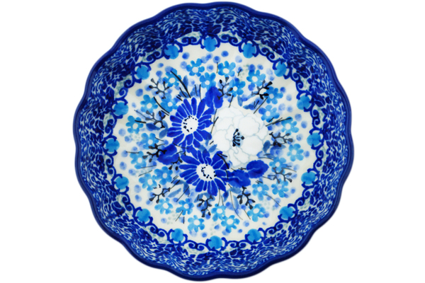 Scalloped Fluted Bowl 5"