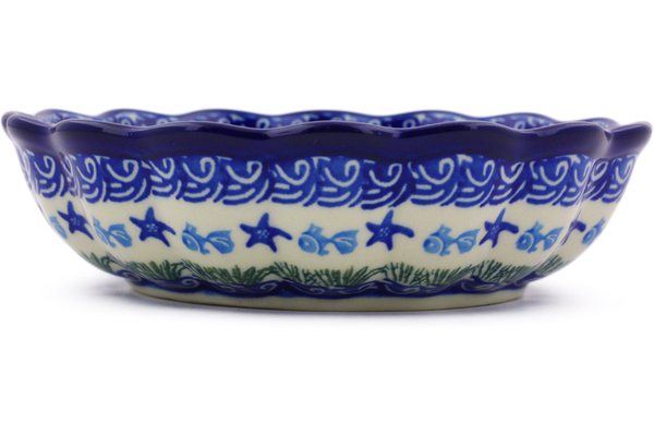 Scalloped Fluted Bowl 6"