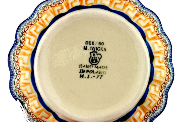 Scalloped Fluted Bowl 6"