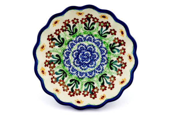 Scalloped Fluted Bowl 6"