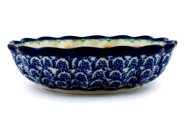 Scalloped Fluted Bowl 6"