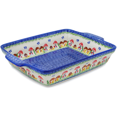 Rectangular Baker with Handles 15"