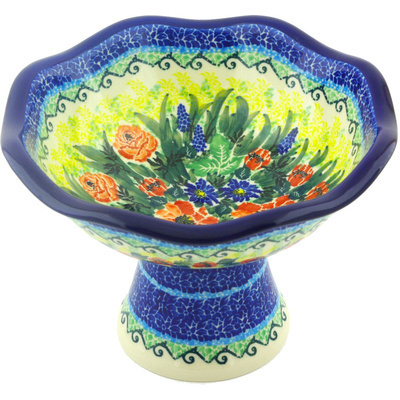 Bowl with Pedestal 8"