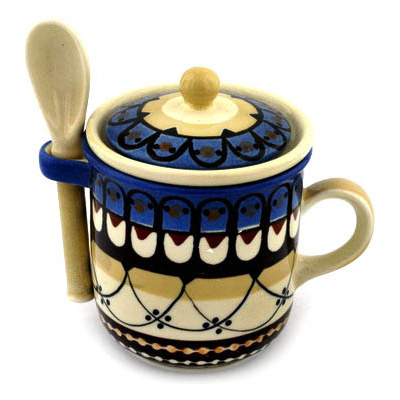 Brewing Mug with Spoon 10 oz