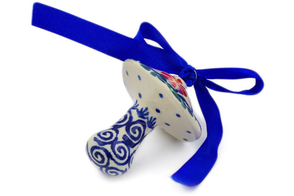 Mushroom Ornament 3"