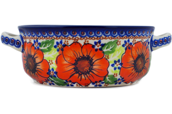 Round Baker with Handles 8"