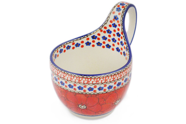 Bowl with Loop-Handle 6"