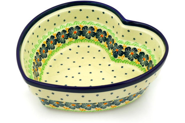 Heart Shaped Bowl 9"