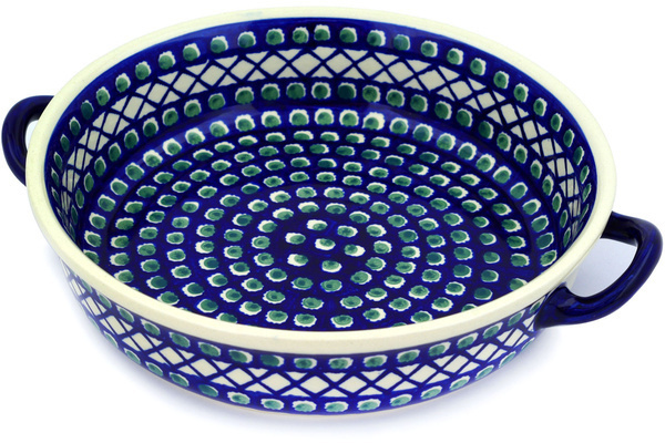 Round Baker with Handles 13"