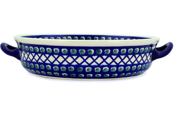 Round Baker with Handles 13"