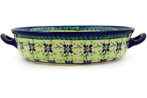 Round Baker with Handles 13"